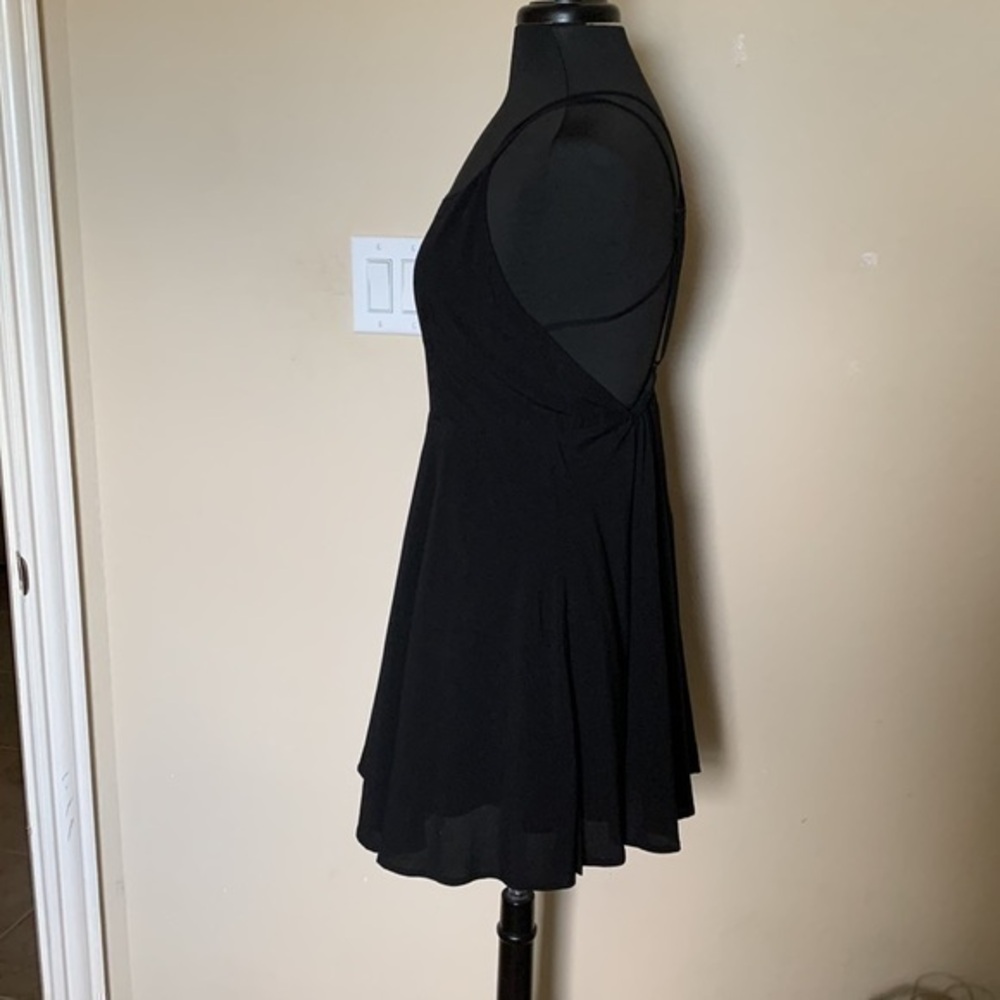 Forever 21 Strappy Black Skater Dress NWT​ Skater - Picture 4 of 7